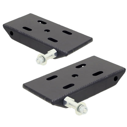 ROCKJOCK 76-86 Jeep Cj Front Hd Leaf Spring Plates PairI CE-9031A
