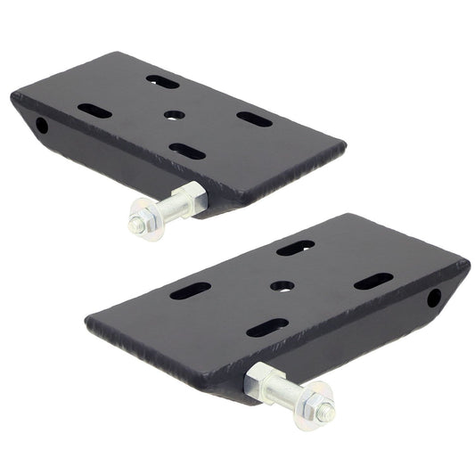 ROCKJOCK 87-95 Wrangler Yj Front Hd Leaf Spring PlatesI CE-9031F