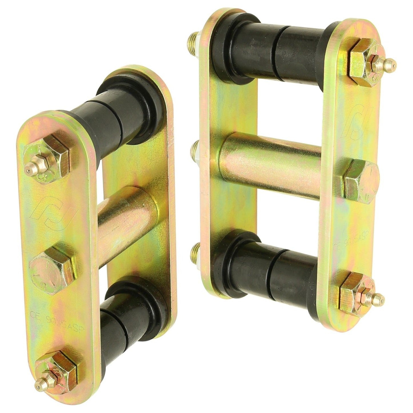 ROCKJOCK 76-86 Jeep Cj Fronthd Leaf Spring Shackles   I CE-9035A