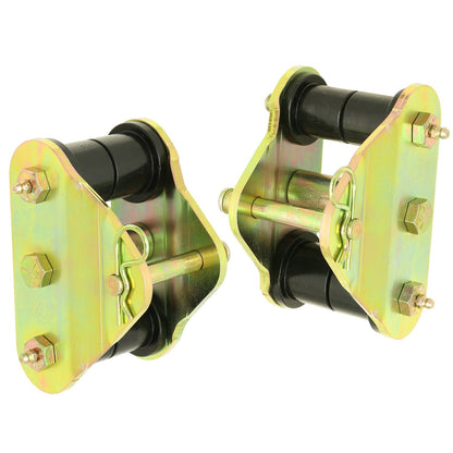 ROCKJOCK 87-95 Wrangler Yj Front Hd Leaf Spring Shackles    I CE-9038