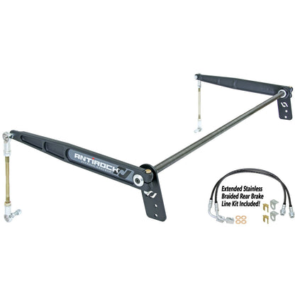 ROCKJOCK 07-18 Wrangler Jk 4 Door Rear Antirock Sway Bar KitI CE-9900JKR4