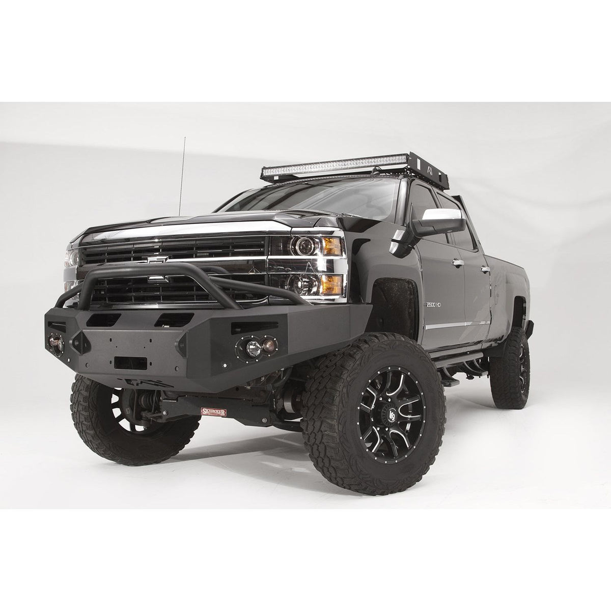 FAB FOURS CH14-C3052-1 Premium Winch Front Bumper