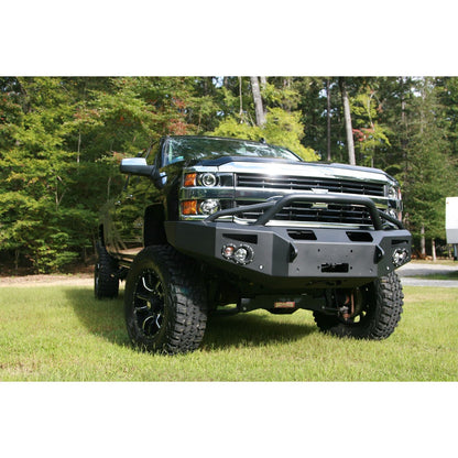 FAB FOURS CH14-C3052-1 Premium Winch Front Bumper
