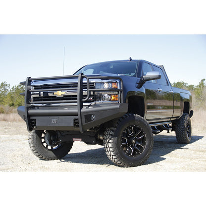 FAB FOURS CH14-Q3060-1 Elite Front Ranch Bumper