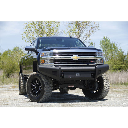 FAB FOURS CH14-Q3061-1 Elite Front Ranch Bumper