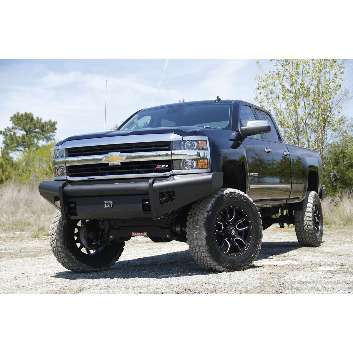 FAB FOURS CH14-Q3061-1 Elite Front Ranch Bumper