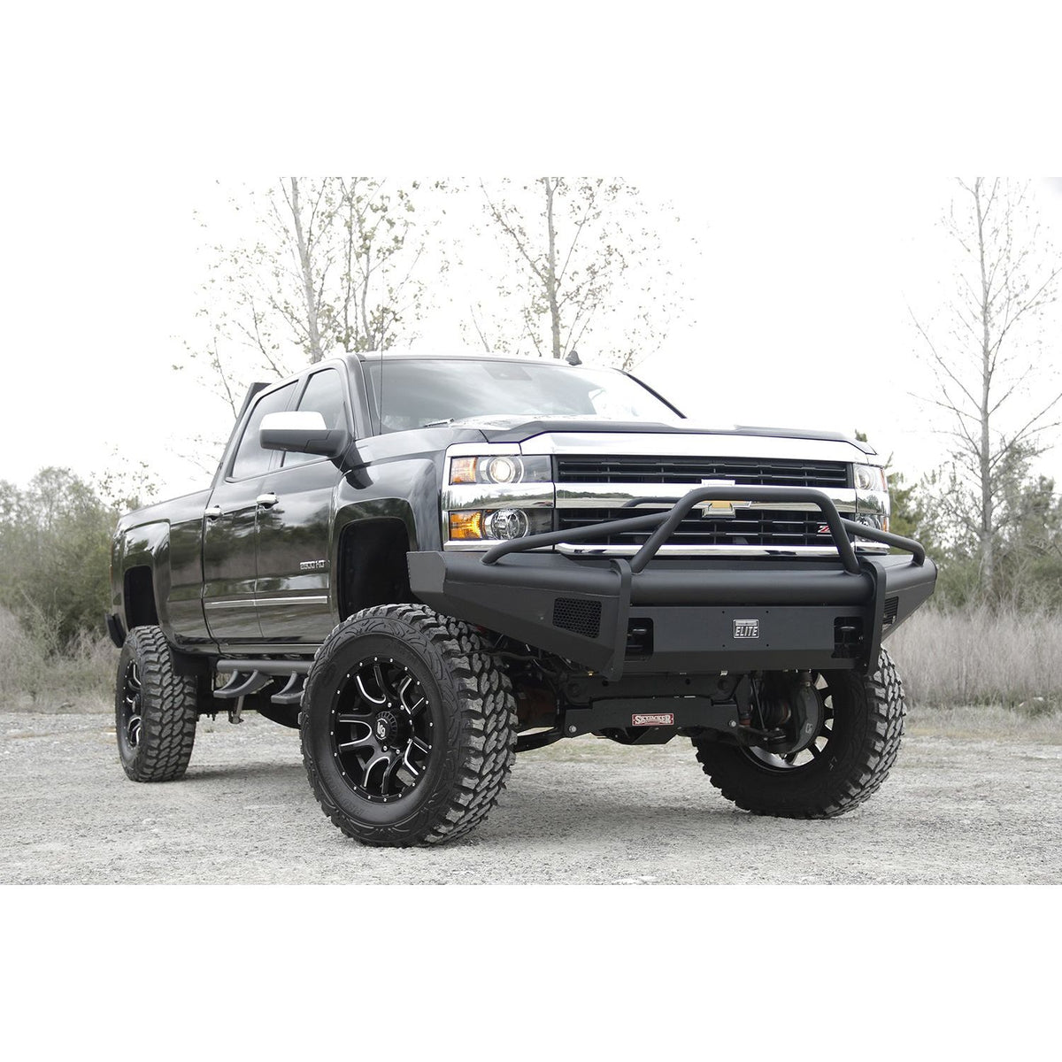 FAB FOURS CH14-Q3062-1 Elite Front Ranch Bumper