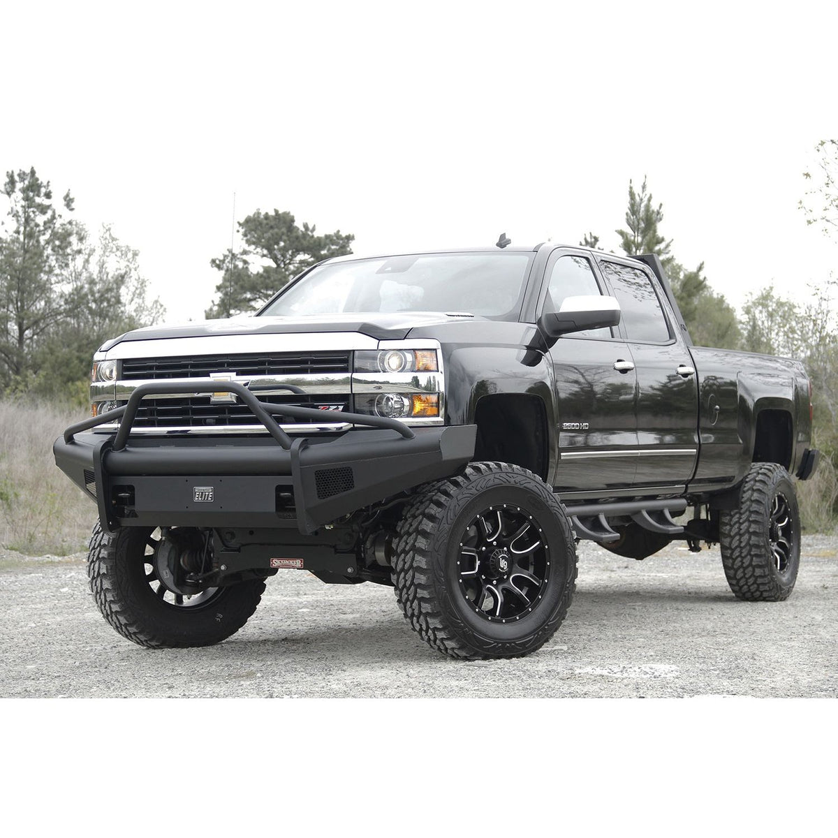 FAB FOURS CH14-Q3062-1 Elite Front Ranch Bumper