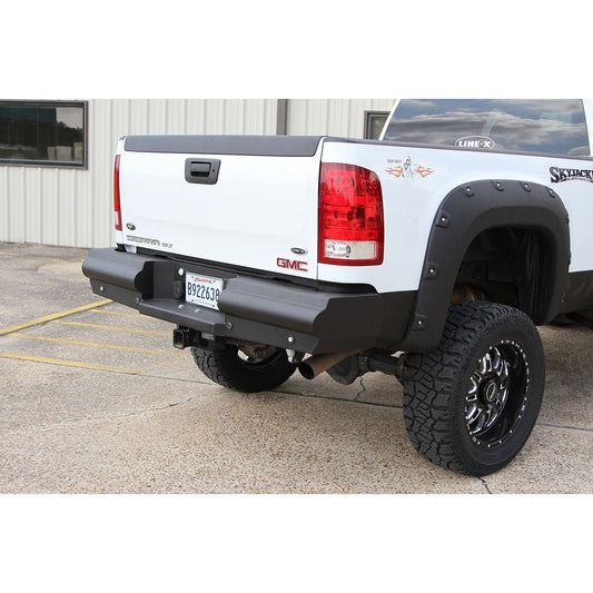 Fab Fours Elite Rear Bumper 2 Stage Black Powder Coated l CH14-U3050-1