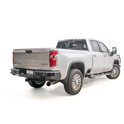 Fab Fours Premium Rear Bumper  2 Stage Black Powder Coat l CH20-W4951-1