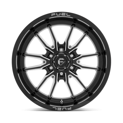 FUEL D761 CLASH Gloss Black Milled