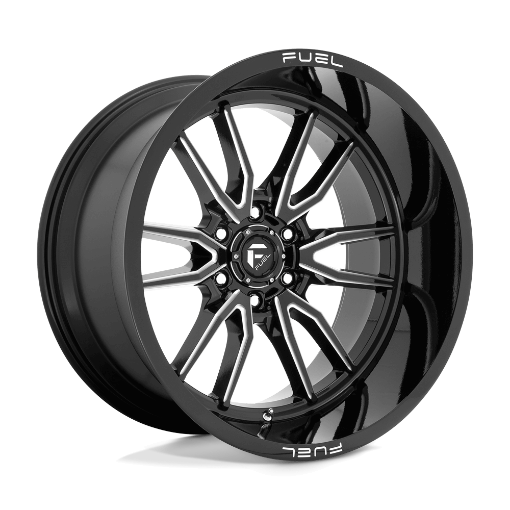 FUEL D761 CLASH Gloss Black Milled