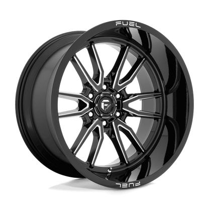 FUEL D761 CLASH Gloss Black Milled