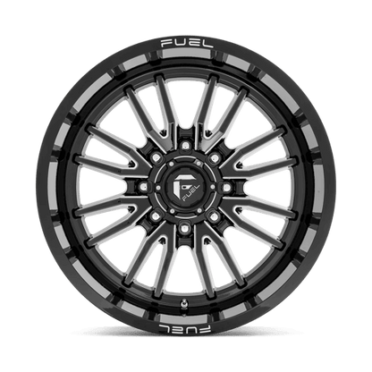 FUEL D761 CLASH Gloss Black Milled