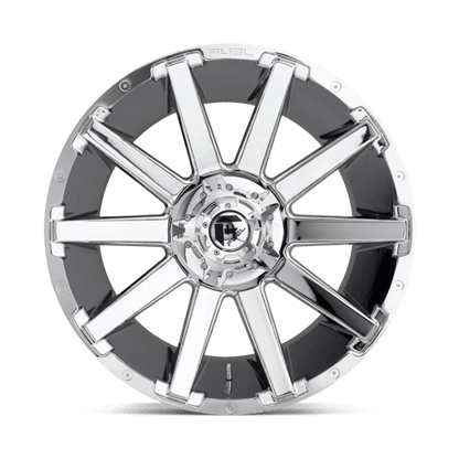 FUEL D614 CONTRA Chrome Plated