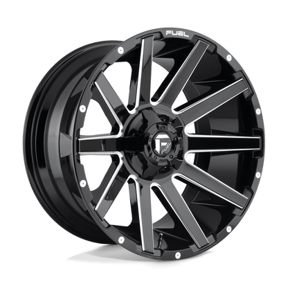 FUEL D615 CONTRA Gloss Black Milled