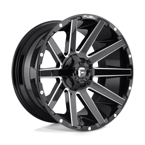 FUEL D615 CONTRA Gloss Black Milled