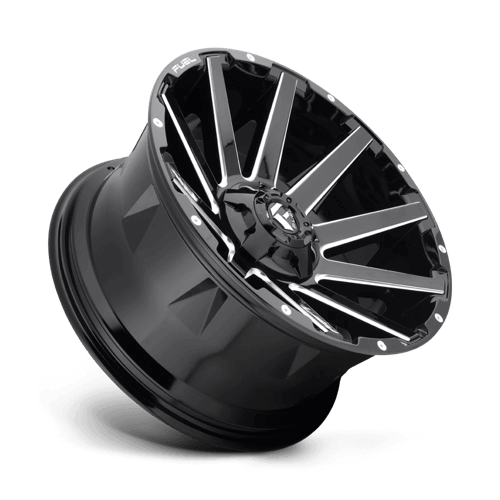 FUEL D615 CONTRA Gloss Black Milled