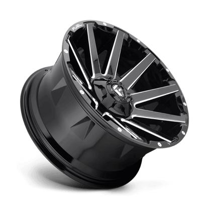 FUEL D615 CONTRA Gloss Black Milled