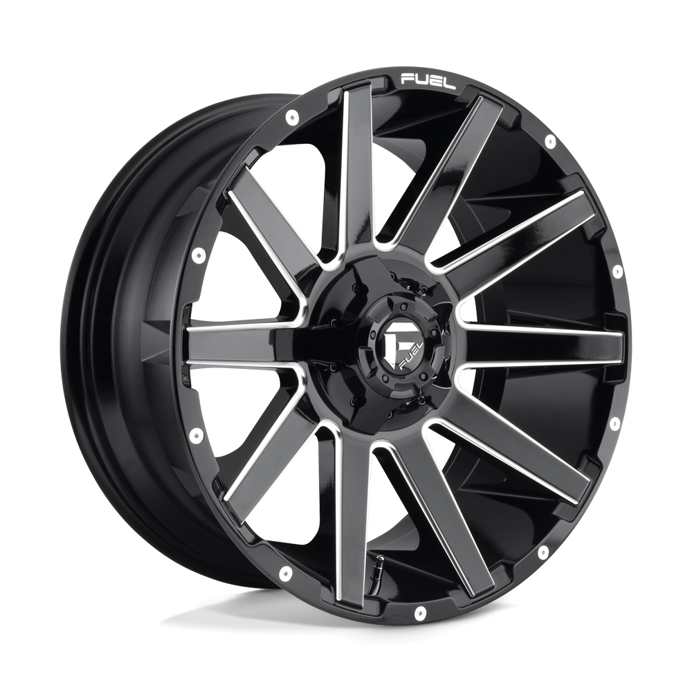 FUEL D615 CONTRA Gloss Black Milled