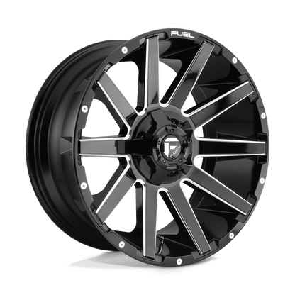 FUEL D615 CONTRA Gloss Black Milled