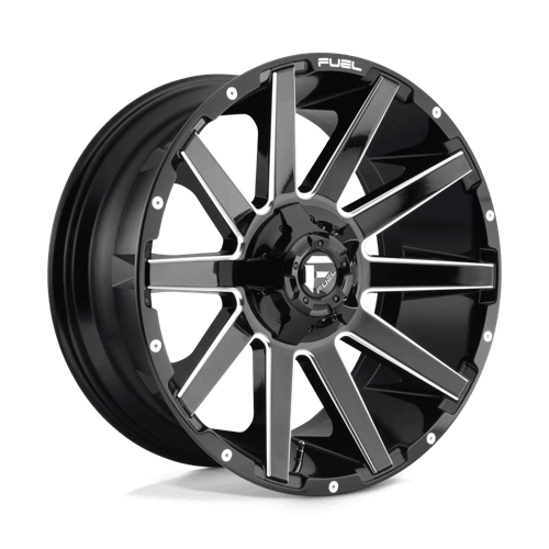 FUEL D615 CONTRA Gloss Black Milled