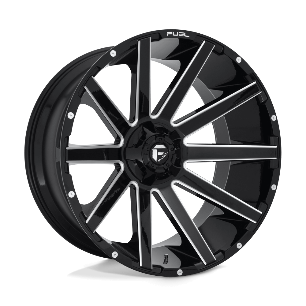 FUEL D615 CONTRA Gloss Black Milled