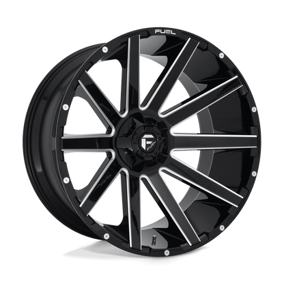 FUEL D615 CONTRA Gloss Black Milled