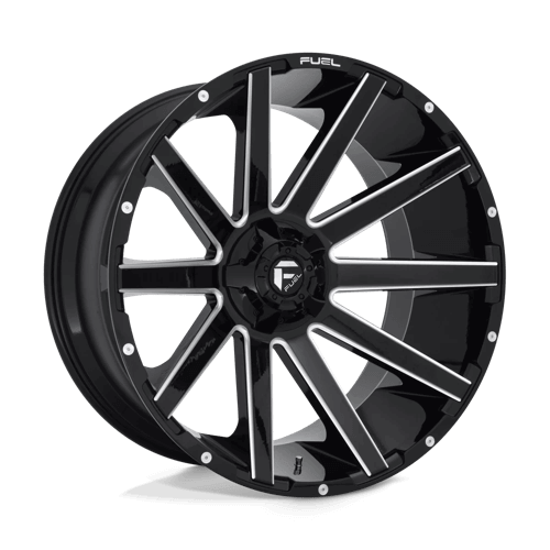 FUEL D615 CONTRA Gloss Black Milled