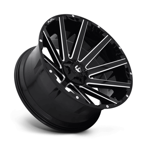 FUEL D615 CONTRA Gloss Black Milled