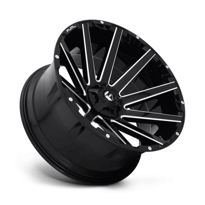FUEL D615 CONTRA Gloss Black Milled