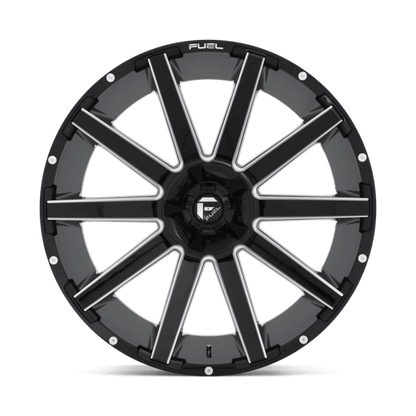 FUEL D615 CONTRA Gloss Black Milled