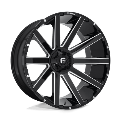 FUEL D615 CONTRA Gloss Black Milled