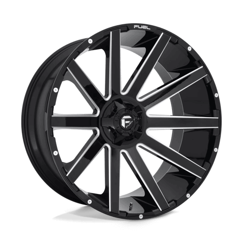 FUEL D615 CONTRA Gloss Black Milled