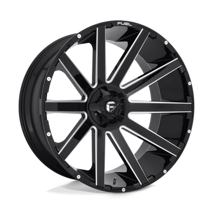 FUEL D615 CONTRA Gloss Black Milled