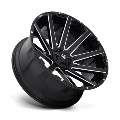 FUEL D615 CONTRA Gloss Black Milled