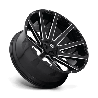 FUEL D615 CONTRA Gloss Black Milled