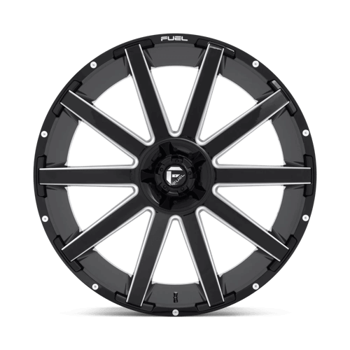 FUEL D615 CONTRA Gloss Black Milled