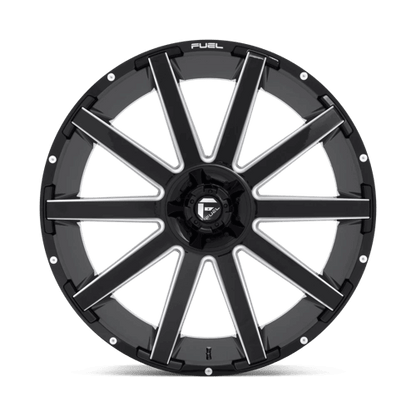FUEL D615 CONTRA Gloss Black Milled