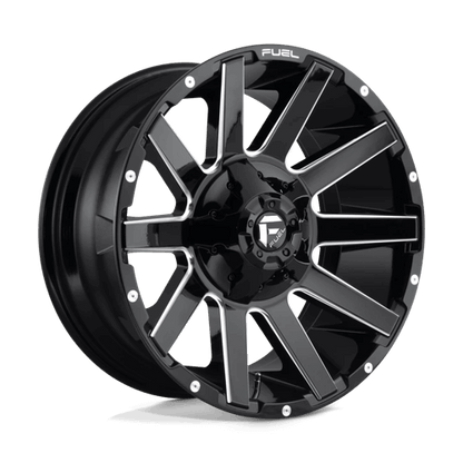 FUEL D615 CONTRA Gloss Black Milled