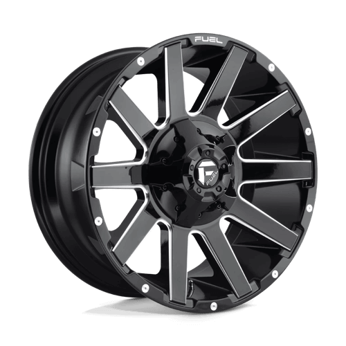FUEL D615 CONTRA Gloss Black Milled