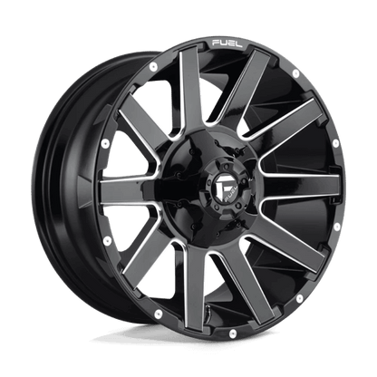 FUEL D615 CONTRA Gloss Black Milled