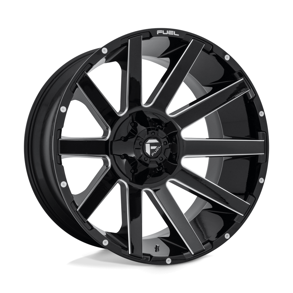 FUEL D615 CONTRA Gloss Black Milled
