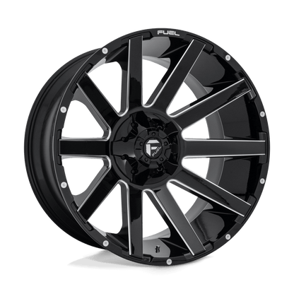 FUEL D615 CONTRA Gloss Black Milled