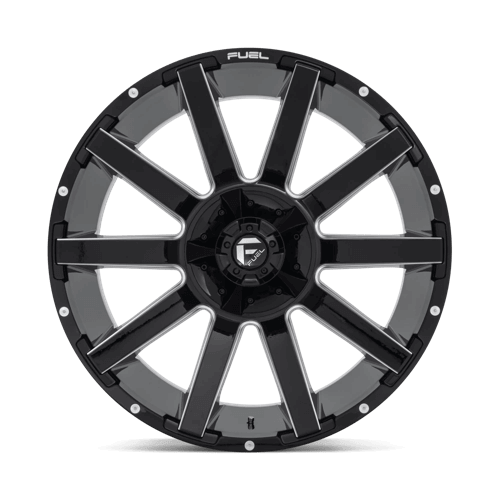 FUEL D615 CONTRA Gloss Black Milled