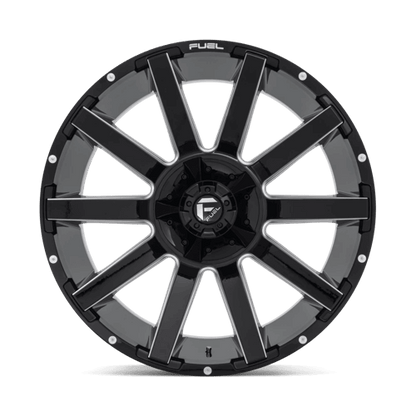 FUEL D615 CONTRA Gloss Black Milled