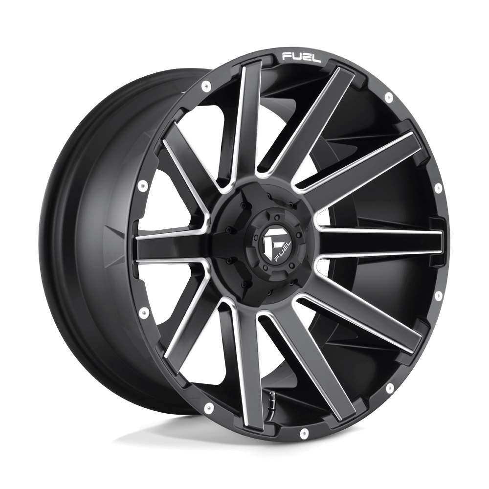 FUEL D616 CONTRA Matte Black Milled