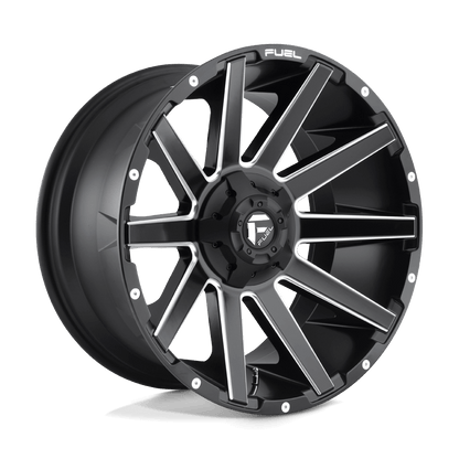 FUEL D616 CONTRA Matte Black Milled