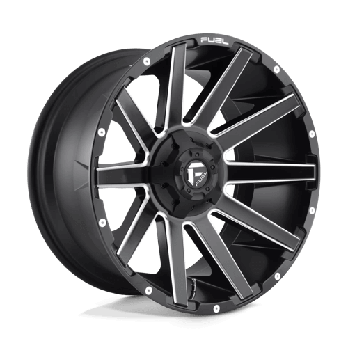 FUEL D616 CONTRA Matte Black Milled