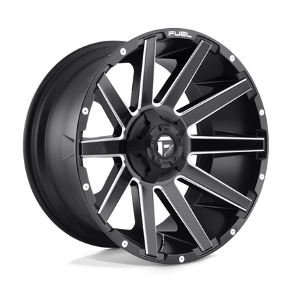 FUEL D616 CONTRA Matte Black Milled